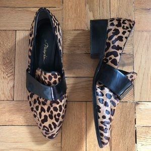 3.1 Phillip Lim Pony hair leopard loafers EUC Size 39.5 (9)